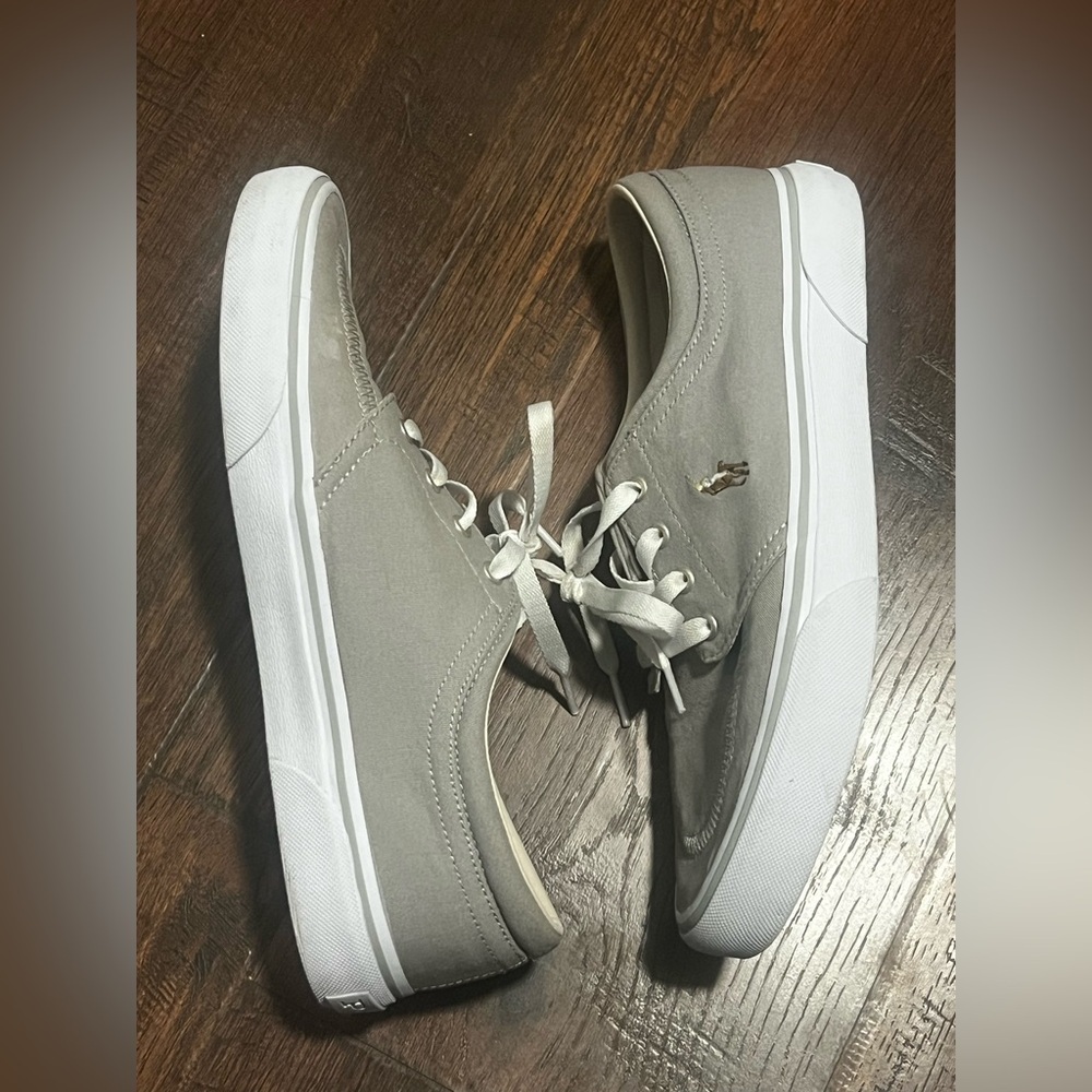 Polo by Ralph Lauren Light Gray Sneakers - Picture 7 of 8